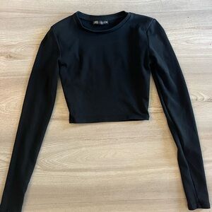 Crop top long sleeve